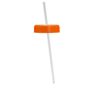 Jr. Crystal Color Bottle with Straw Lid - 18 oz.