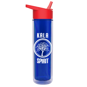 Frost Flow Double-Wall Insulated Bottle with Flip-Straw Lid - 16 oz.