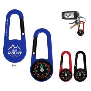 Mini Carabiner Travel Compass