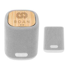 Bamboo Bay Light Up Wireless Charger & Speaker