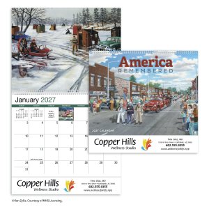 America Remembered Appointment Calendar - Spiral