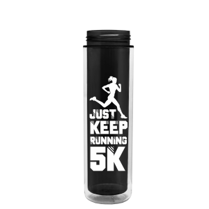 Frost Flow Double-Wall Insulated Bottle with Pop-Up Lid - 16 oz.