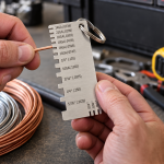 Sheet Metal Gauge Keychain