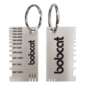 Sheet Metal Gauge Keychain