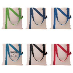 Tote with a Twist of Stripe