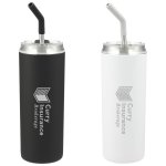 Copper Chill Sipper with Straw 20oz