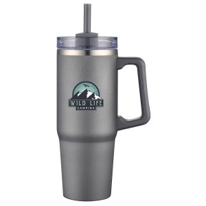 Big Sip 30 oz Stainless Mug with Straw