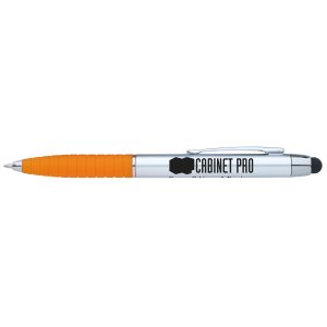 Silver Flip Grip Recycled Stylus Pen