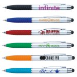 Silver Flip Grip Recycled Stylus Pen