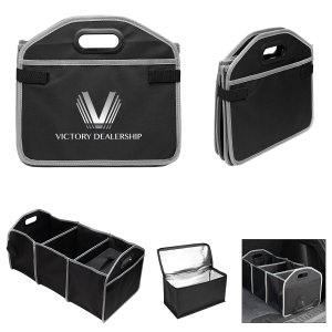 Fold-Flat Trunk Organizer with Cooler