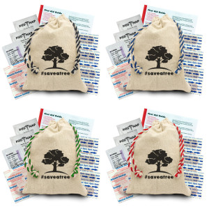 Ouch Pouch Cotton First Aid Kit - 11 Piece