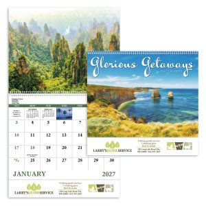 Glorious Getaways - Spiral Calendar