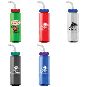 Chugger Bottle with Straw Lid - 32 oz.