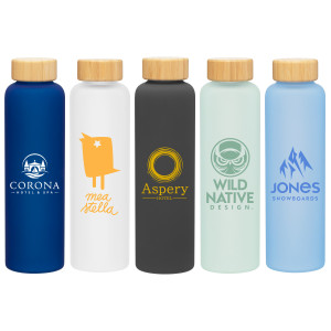 18 oz h2go rincon Glass Bottle