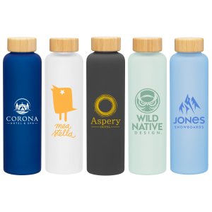 18 oz h2go rincon Glass Bottle
