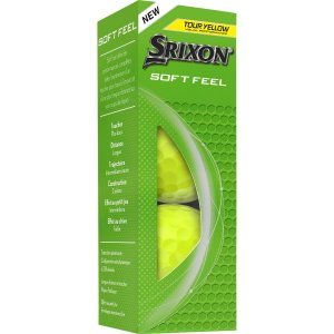 Srixon Soft Feel Golf Balls - 3 Pack