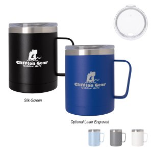 Powder Blue Sip Mug 12 Oz