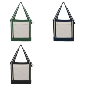 Harbor Stripe Cotton Tote