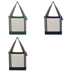 Harbor Stripe Cotton Tote
