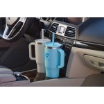 SENSO Summit 40 oz Insulated Stainless Steel Travel Mug with Press-In Straw Lid