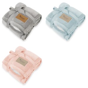 Snuggle Sprout Sherpa Baby Blanket