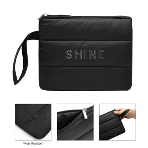 Cloud Soft Puffer Wristlet