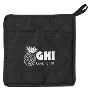 Hang Tight Quilted Canvas Pot Holder