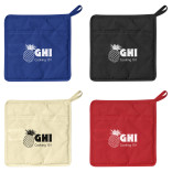 Hang Tight Quilted Canvas Pot Holder