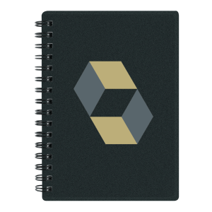 4.25" x 5.5" Mini Spiral Notebook with Pocket
