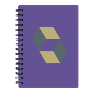 4.25" x 5.5" Mini Spiral Notebook with Pocket