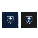 Greenside Recycled Microfiber Golf Towel 12x12