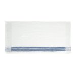 WHITE WITH NAVY BLUE