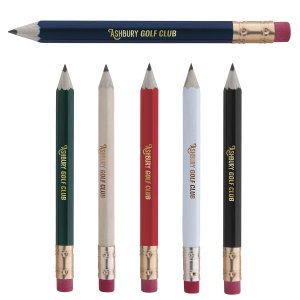 Hole-In-One Mini Golf Pencil with Eraser
