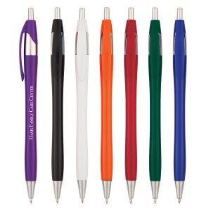 Bullseye Chrome Plunger Pen