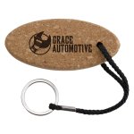 Float On Cork Keychain