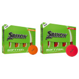 Srixon Soft Feel BRITE Golf Balls - 12 Pack