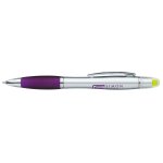 Purple With Black Ink