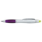 Purple With Black Ink