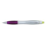 Purple With Black Ink