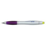 Purple With Black Ink