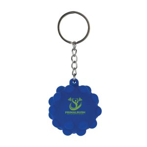 Press Play Pop Ball Keyring