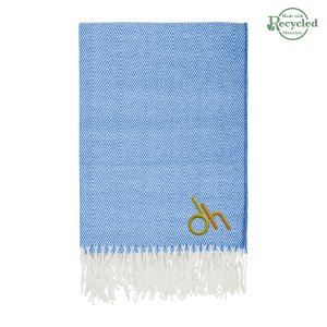 Herringbone Acrylic Throw Blanket 72 x 54