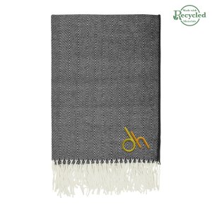 Herringbone Acrylic Throw Blanket 72 x 54
