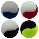 Dual Color Dog Tennis Ball