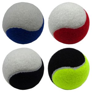 Dual Color Dog Tennis Ball