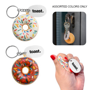 Donut Fidget Squishy Keychain