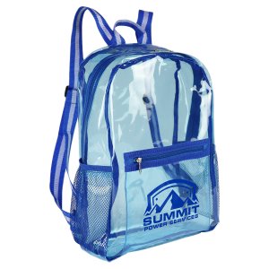 Crystal Clear See-Thru Backpack