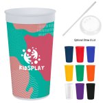 Full Color Game Day 32 Oz Stadium Cup