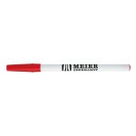 Red With Black Ink