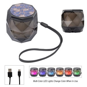 ColorPulse Bluetooth Speaker with LED Lights